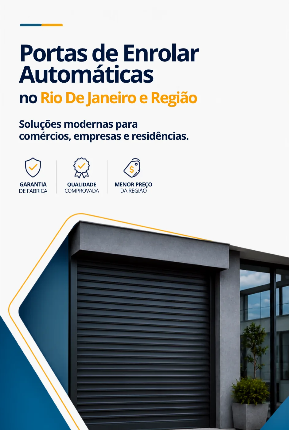Portas de Enrolar Automáticas no Rio de Janeiro e Região