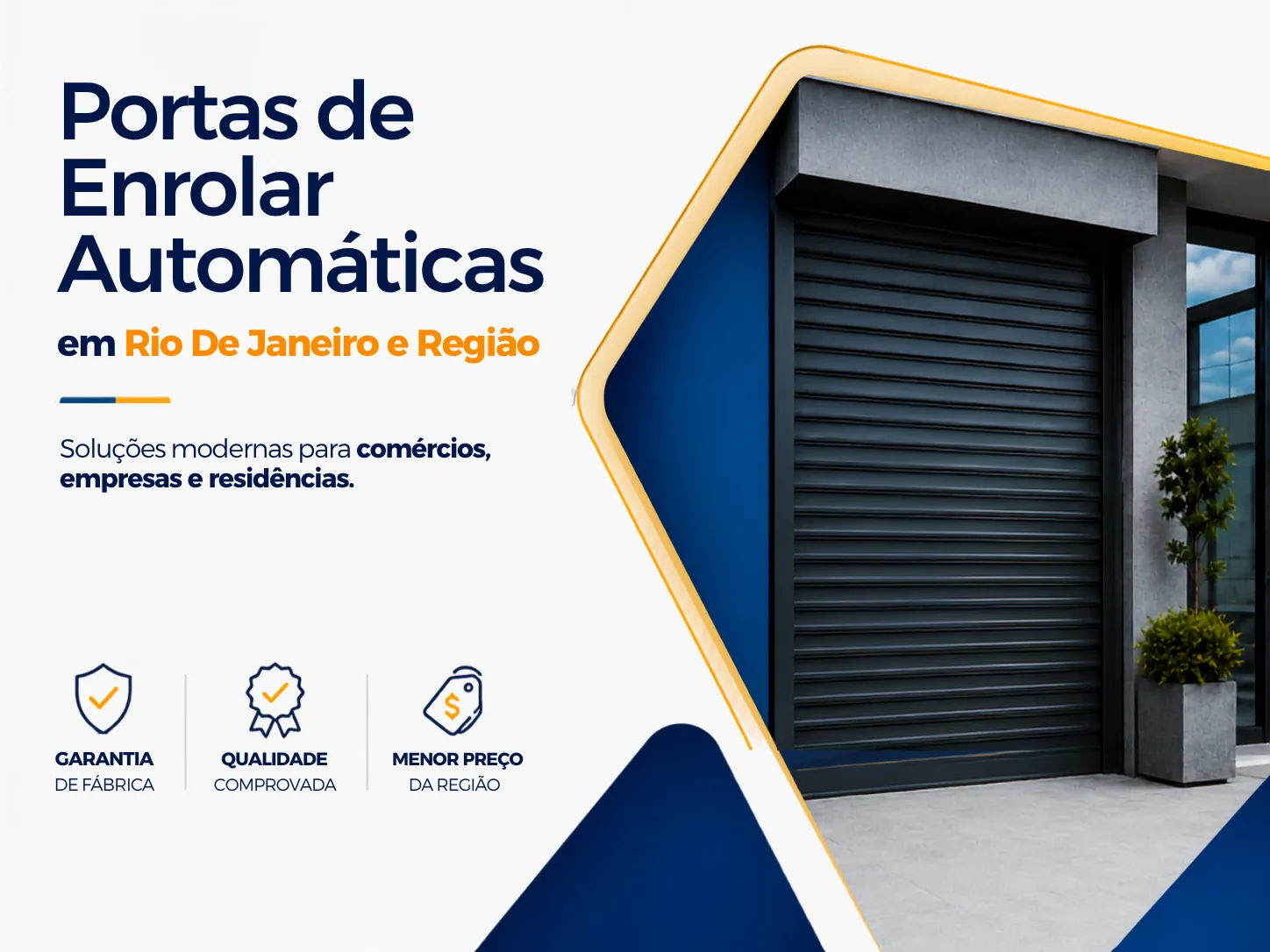 Portas de Enrolar Automáticas no Rio de Janeiro e Região